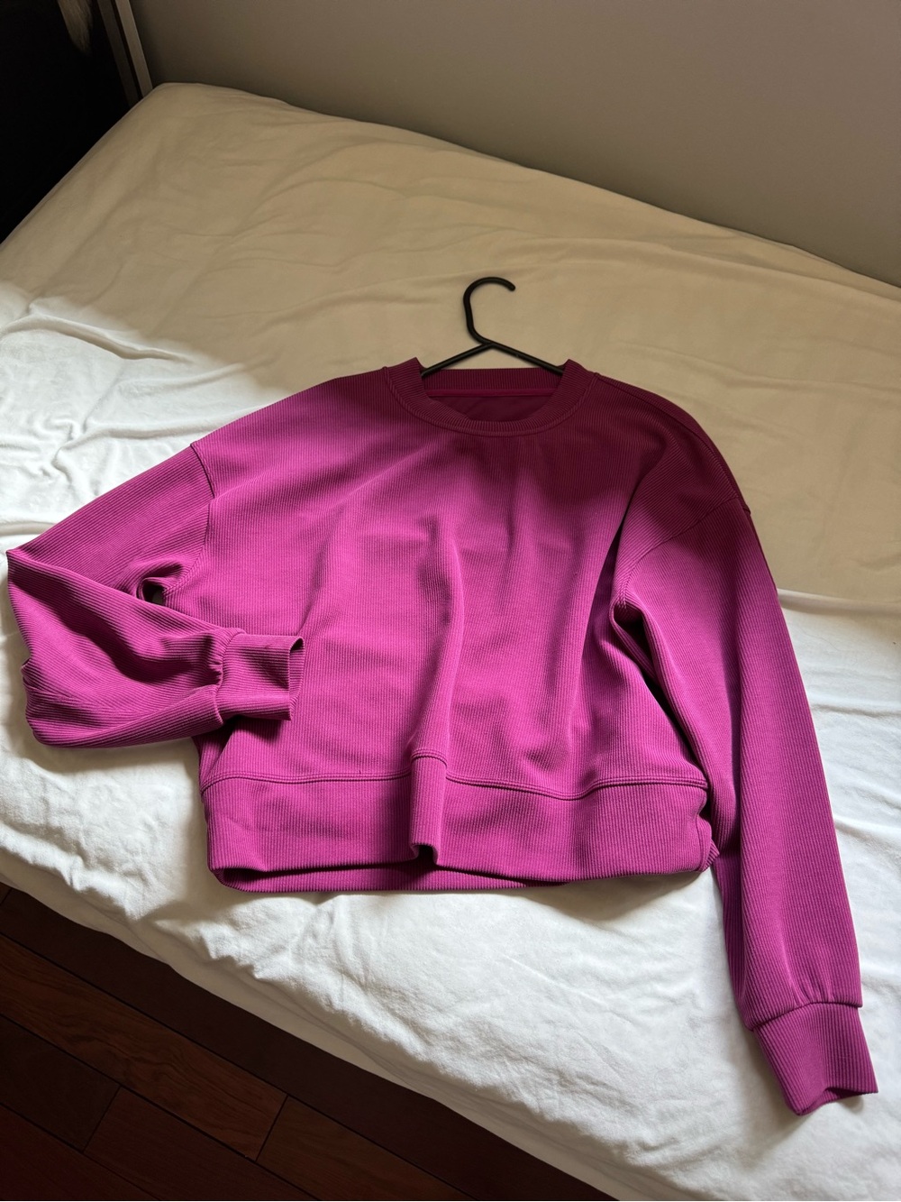 Lululemon Magenta Crewneck Sweatshirt - Cozy Boxy Fit